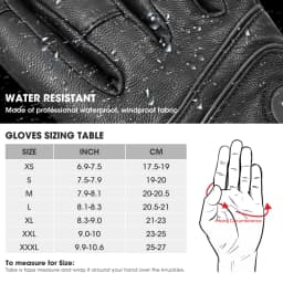 Motorcycle Winter Warm Heated Gloves Heated Gloves Skiing Warm Touch Screen Waterproof Heated Rechargeable Gloves