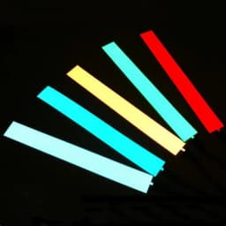 5*30cm Electroluminescent Tape EL LED Strip Light DIY Flexible Neon Lights Glow Rope Party Dec USB 12V Battery Backlight Panel