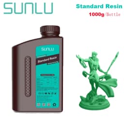 SUNLU 1KG ABS-Like/ Standard / Water-Wash 3D Resin 405nm UV Resin For Most SLA/DLP/LCD 3D Printer Material UV Sensitive 1kg