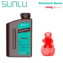 SUNLU 1KG ABS-Like/ Standard / Water-Wash 3D Resin 405nm UV Resin For Most SLA/DLP/LCD 3D Printer Material UV Sensitive 1kg