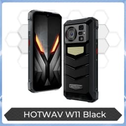[Ship From Germany] HOTWAV W11 Rugged Phone 20800mAh 280LM Flashlight 6.6'' FHD+ Smartphone 33W 24MP Night Vision Mobile Phone