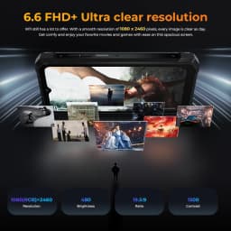 [Ship From Germany] HOTWAV W11 Rugged Phone 20800mAh 280LM Flashlight 6.6'' FHD+ Smartphone 33W 24MP Night Vision Mobile Phone