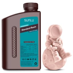SUNLU 1KG Standard/ABS-Like/PLANT-Based/Water-Wash Resin 1000G/Bottle 405nm Photopolymer Resin For Most SLA/DLP/LCD 3D Printer
