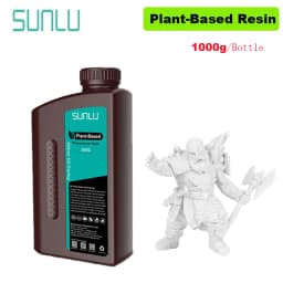 SUNLU 1KG Standard/ABS-Like/PLANT-Based/Water-Wash Resin 1000G/Bottle 405nm Photopolymer Resin For Most SLA/DLP/LCD 3D Printer