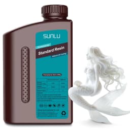 SUNLU 1KG Standard/ABS-Like/PLANT-Based/Water-Wash Resin 1000G/Bottle 405nm Photopolymer Resin For Most SLA/DLP/LCD 3D Printer