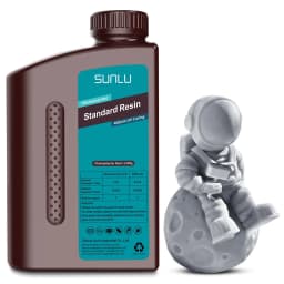 SUNLU 1KG Standard/ABS-Like/PLANT-Based/Water-Wash Resin 1000G/Bottle 405nm Photopolymer Resin For Most SLA/DLP/LCD 3D Printer