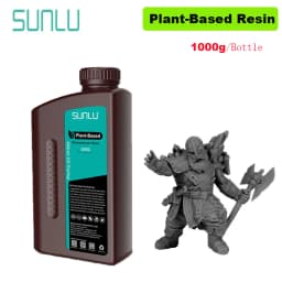 SUNLU 1KG Standard/ABS-Like/PLANT-Based/Water-Wash Resin 1000G/Bottle 405nm Photopolymer Resin For Most SLA/DLP/LCD 3D Printer