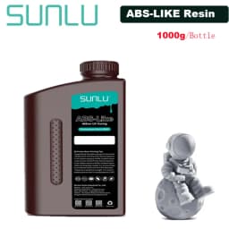 SUNLU 1KG Standard/ABS-Like/PLANT-Based/Water-Wash Resin 1000G/Bottle 405nm Photopolymer Resin For Most SLA/DLP/LCD 3D Printer