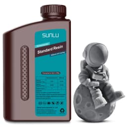 SUNLU 1KG Standard/ABS-Like/PLANT-Based/Water-Wash Resin 1000G/Bottle 405nm Photopolymer Resin For Most SLA/DLP/LCD 3D Printer