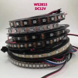 WS2815 DC12V (WS2812B WS2813 updated) RGB LED Pixels Strip Light 30/60/74/96/144Leds/m Individually Addressable LED Dual-Signal