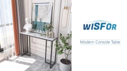 Marble Console Table Modern Accent Side Stand Sofa Entryway Hall Furniture Storage Display Table Metal Frame