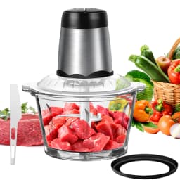 DayPlus Electric Meat Grinders Food Crusher Stainless Steel Multifunctional Vegetable Slicer Processor Chopper Kitchen Appliance