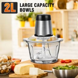 DayPlus Electric Meat Grinders Food Crusher Stainless Steel Multifunctional Vegetable Slicer Processor Chopper Kitchen Appliance