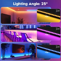 Gwong 150W RGB 24PCS LEDs Wall Washer Light Stage Effect Lighting with Remote Controller DMX Sound Mode for Pub Concert Party