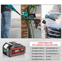 ONEVAN Rechargeable Lithium Ion Battery 15000mah Li-lon Battery Electric Chainsaw Wrench Power Tool For Makita 18V Battery Pin