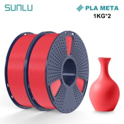 SUNLU 2KG 3D AntiString PLA/PLA Meta/High Speed PLA Filament 1.75mm 1KG/Roll 3D Printer Neatly Wound 3D Filament for 3D Printer