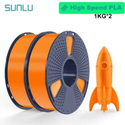SUNLU 2KG 3D AntiString PLA/PLA Meta/High Speed PLA Filament 1.75mm 1KG/Roll 3D Printer Neatly Wound 3D Filament for 3D Printer