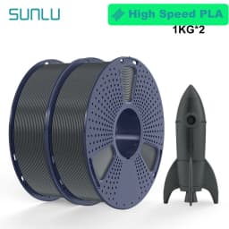 SUNLU 2KG 3D AntiString PLA/PLA Meta/High Speed PLA Filament 1.75mm 1KG/Roll 3D Printer Neatly Wound 3D Filament for 3D Printer