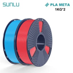 SUNLU 2KG 3D AntiString PLA/PLA Meta/High Speed PLA Filament 1.75mm 1KG/Roll 3D Printer Neatly Wound 3D Filament for 3D Printer