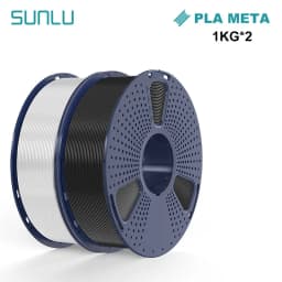 SUNLU 2KG 3D AntiString PLA/PLA Meta/High Speed PLA Filament 1.75mm 1KG/Roll 3D Printer Neatly Wound 3D Filament for 3D Printer