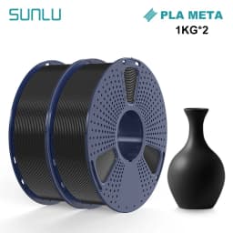 SUNLU 2KG 3D AntiString PLA/PLA Meta/High Speed PLA Filament 1.75mm 1KG/Roll 3D Printer Neatly Wound 3D Filament for 3D Printer