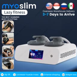 15 Tesla 6500W Myoslim Muscle Stimulator RF Body Sculpting Myoslim NEW Portable Machine Slimming Weight Lose Electromagnetic