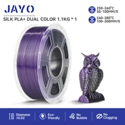 JAYO PLA PLUS SILK/TPUSILK /SKDC SILK 3D Printer Filament 1Rolls/1.1kg 1.75mm 100% No Bubble FDM 3D Printer Materials DIY Gift