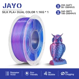 JAYO PLA PLUS SILK/TPUSILK /SKDC SILK 3D Printer Filament 1Rolls/1.1kg 1.75mm 100% No Bubble FDM 3D Printer Materials DIY Gift