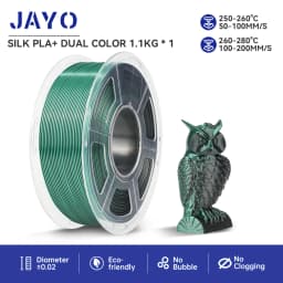 JAYO PLA PLUS SILK/TPUSILK /SKDC SILK 3D Printer Filament 1Rolls/1.1kg 1.75mm 100% No Bubble FDM 3D Printer Materials DIY Gift