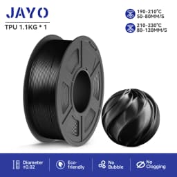 JAYO PLA PLUS SILK/TPUSILK /SKDC SILK 3D Printer Filament 1Rolls/1.1kg 1.75mm 100% No Bubble FDM 3D Printer Materials DIY Gift