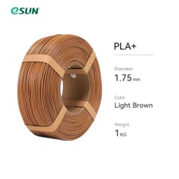 ESUN PLA+ 3D Filament 1.75MM 1KG Fast Printing PLA Plus for Bambu Lab 3D Printer Filament Without Spool PLA+ for 3D Printers