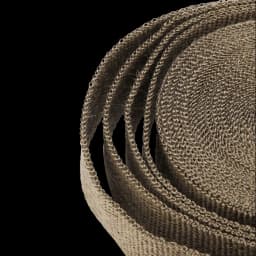 20M Titanium Gold Heat Wrap Tape Exhaust Insulating Downpipe Manifold + 10 Ties