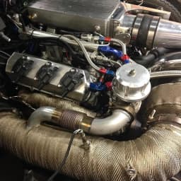 20M Titanium Gold Heat Wrap Tape Exhaust Insulating Downpipe Manifold + 10 Ties