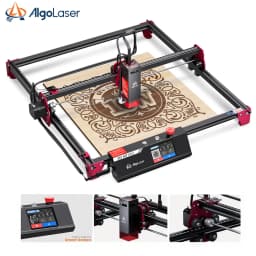 AlgoLaser Laser Engraving Machine DIY KIT MK2 10W High Precision Laser Spot Cutting Machine 3.5Inch Touch Screen Laser Engraver