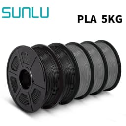 SUNLU Mix-Color 5Roll PLA/PLA PLUS 2.0 Filament 1.75mm 1kg Spool (2.2lbs) Neatly Wound Filament Fit Most FDM Printer