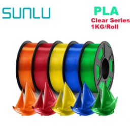 SUNLU Mix-Color 5Roll PLA/PLA PLUS 2.0 Filament 1.75mm 1kg Spool (2.2lbs) Neatly Wound Filament Fit Most FDM Printer