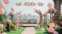 Large Heavy Duty Metal Wedding Arch Frame Party Backdrop Stand for Birthday Garden Trellis