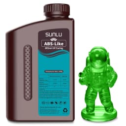 SUNLU 1KG ABS Like /Water Washable ABS Resin 1000G/Bottle 405nm Rapid UV-Curing Photopolymer Resin For LCD 3D Printer Material
