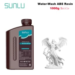 SUNLU 1KG ABS Like /Water Washable ABS Resin 1000G/Bottle 405nm Rapid UV-Curing Photopolymer Resin For LCD 3D Printer Material