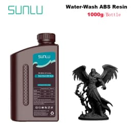 SUNLU 1KG ABS Like /Water Washable ABS Resin 1000G/Bottle 405nm Rapid UV-Curing Photopolymer Resin For LCD 3D Printer Material