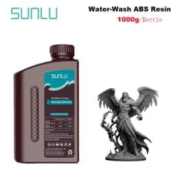 SUNLU 1KG ABS Like /Water Washable ABS Resin 1000G/Bottle 405nm Rapid UV-Curing Photopolymer Resin For LCD 3D Printer Material