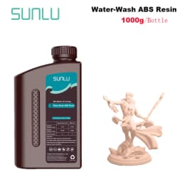 SUNLU 1KG ABS Like /Water Washable ABS Resin 1000G/Bottle 405nm Rapid UV-Curing Photopolymer Resin For LCD 3D Printer Material
