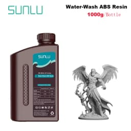 SUNLU 1KG ABS Like /Water Washable ABS Resin 1000G/Bottle 405nm Rapid UV-Curing Photopolymer Resin For LCD 3D Printer Material