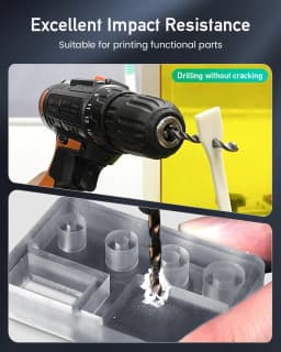 SUNLU 1KG ABS Like /Water Washable ABS Resin 1000G/Bottle 405nm Rapid UV-Curing Photopolymer Resin For LCD 3D Printer Material
