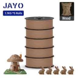 JAYO 3D Filament PLA +/PLA Meta/ PLA Matte/PLA PLUS 2.0/ PLA 1.75MM 5Rolls Coloful Neatly Wound 3D Printer Filament 1.1KG