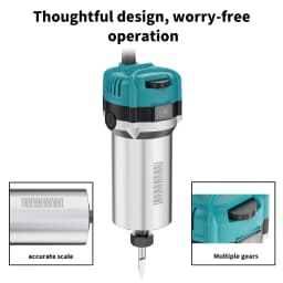 TWOTREES TTC 450 Trimmer Kit 800W Wood Trimmer Router Spindle For TTC450 Engraver Wood Router Compact Router Tool With Case