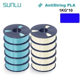 SUNLU 10KG APLA/PLA Meta/High Speed PLA/PLA MATTE Filamnet 1.75mm 10Roll 1KG Neatly Wound 3D Printer Filament for 3D Printer