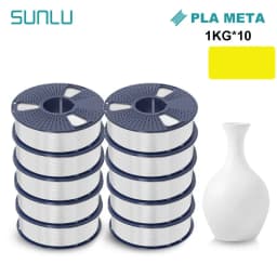 SUNLU 10KG APLA/PLA Meta/High Speed PLA/PLA MATTE Filamnet 1.75mm 10Roll 1KG Neatly Wound 3D Printer Filament for 3D Printer
