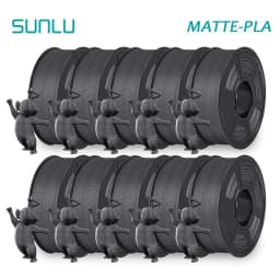 SUNLU 10KG APLA/PLA Meta/High Speed PLA/PLA MATTE Filamnet 1.75mm 10Roll 1KG Neatly Wound 3D Printer Filament for 3D Printer