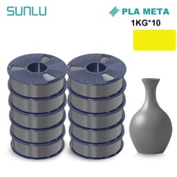 SUNLU 10KG APLA/PLA Meta/High Speed PLA/PLA MATTE Filamnet 1.75mm 10Roll 1KG Neatly Wound 3D Printer Filament for 3D Printer
